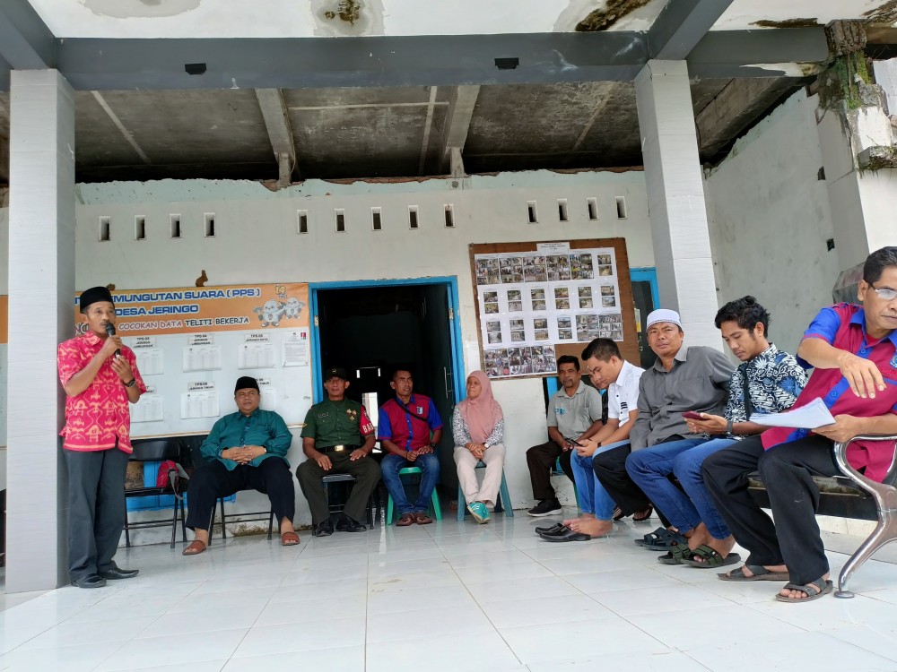 MENJELANG HARI RAYA IDUL FITRI PEMERINTAH DESA JERINGO KEMBALI MENYALURKAN BLT-DESA